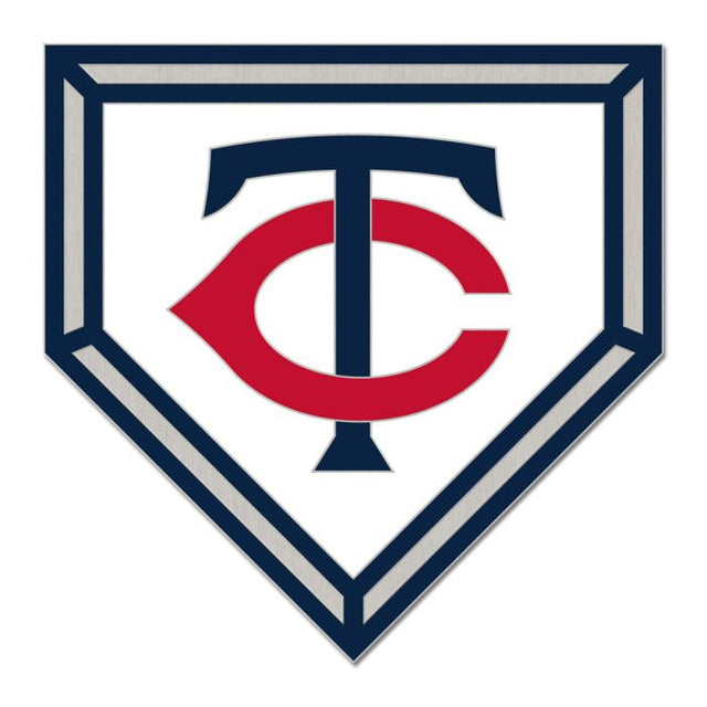 Minnesota Twins HOME PLATE Collector Enamel Pin Jewelry Card