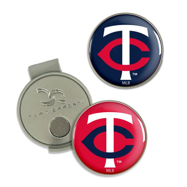 Clip para gorra y marcadores de los Minnesota Twins