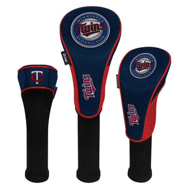 Fundas para la cabeza de los Minnesota Twins: juego de tres