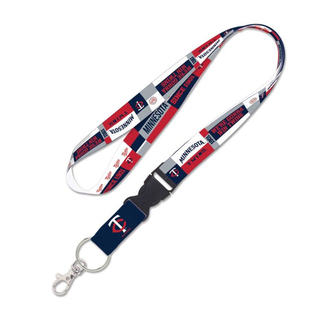 Minnesota Twins Lanyard w/detachable buckle 1"