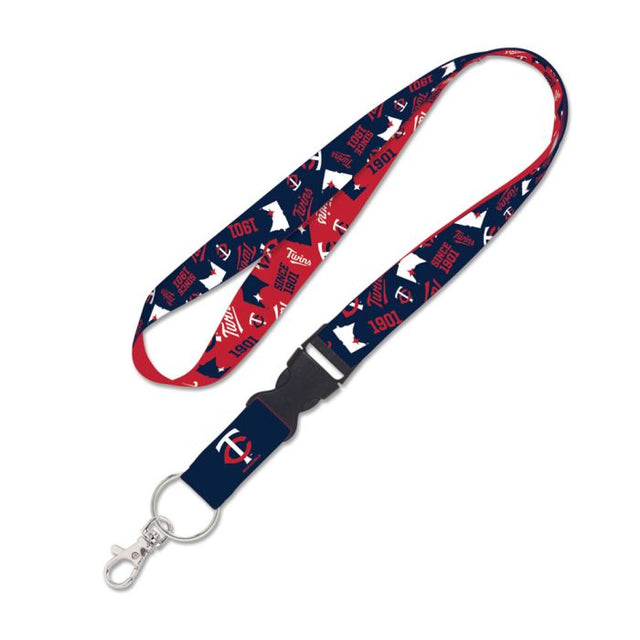 Minnesota Twins Lanyard w/detachable buckle 1"