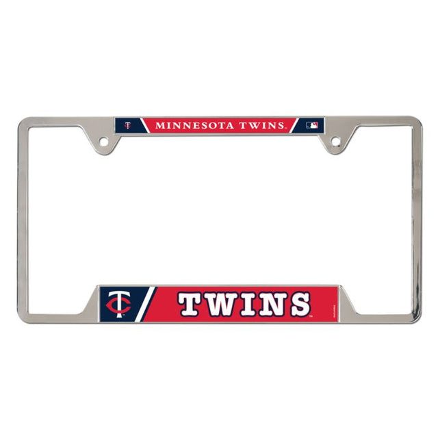 Minnesota Twins Metal License Plate Frame