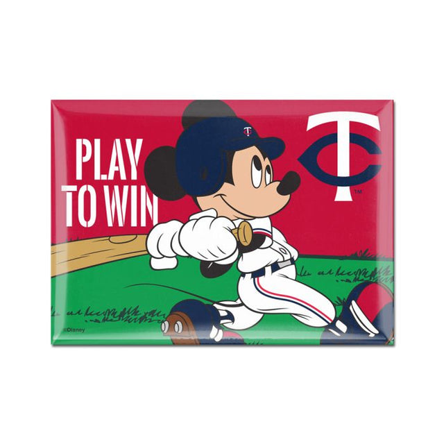 Minnesota Twins Metal Magnet 2.5" x 3.5"