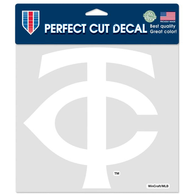 Minnesota Twins Perfect Cut Decals 8" x 8"