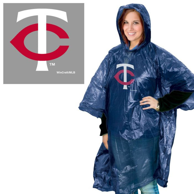 Poncho de lluvia de los Minnesota Twins