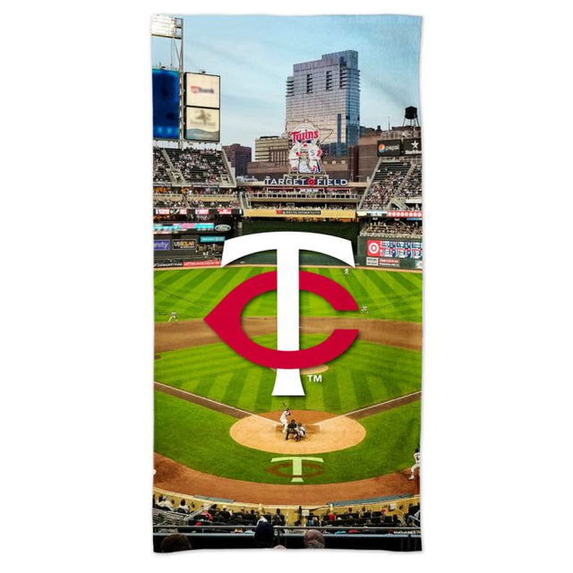 Toalla de playa Spectra de Minnesota Twins de 30" x 60"