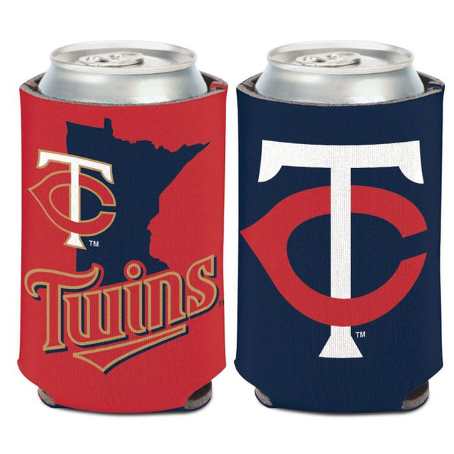 Enfriador de lata del estado de Minnesota Twins, 12 oz.