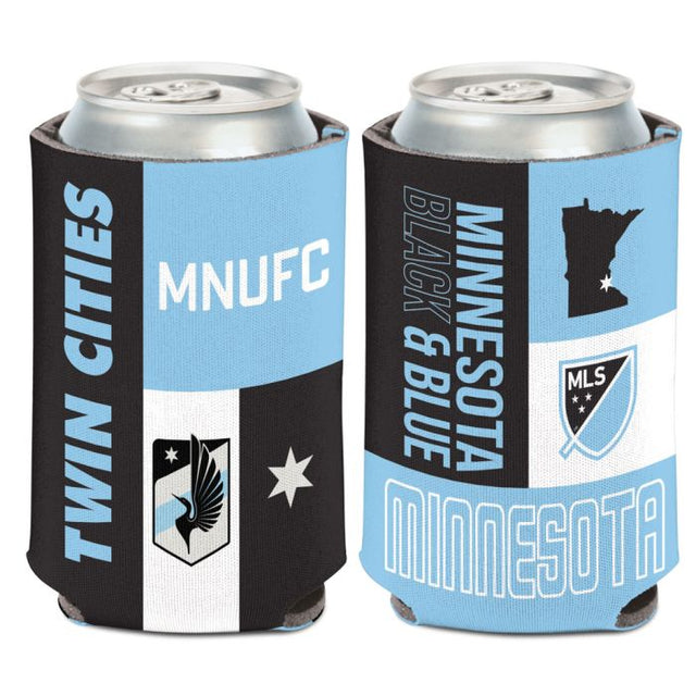 Enfriador de latas COLOR BLOCK de Minnesota United FC, 12 oz.