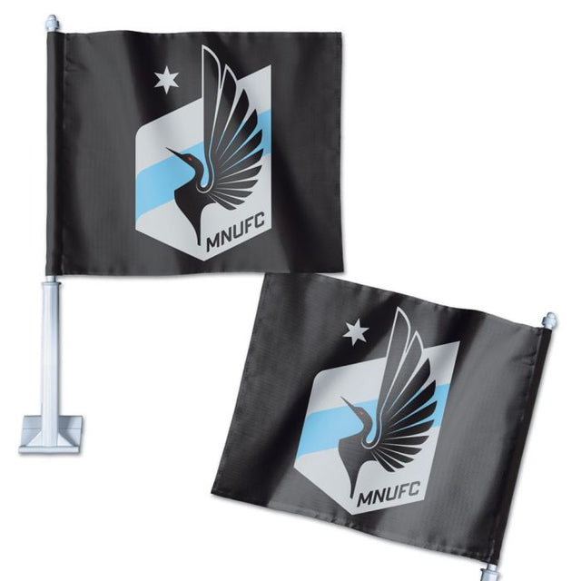 Bandera para auto del Minnesota United FC, 11,75" x 14"