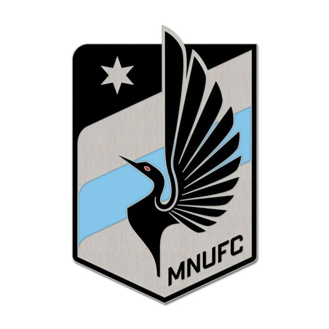 Tarjeta de joyería con pin esmaltado de colección del Minnesota United FC