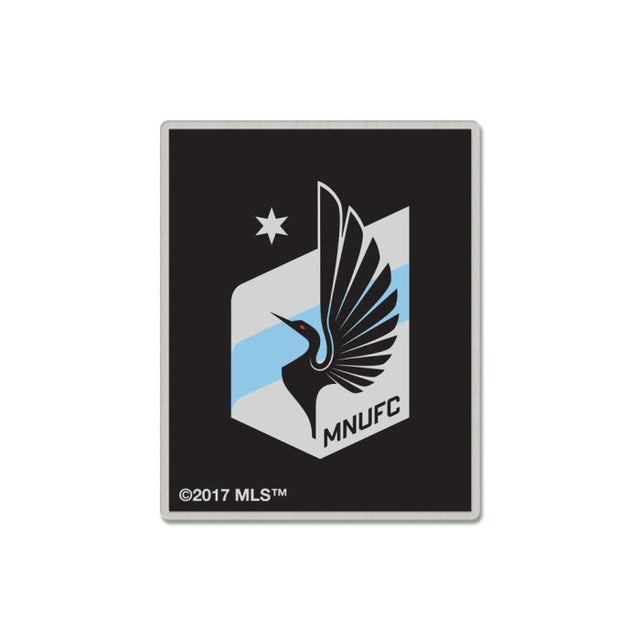 Tarjeta de joyería con pin de colección del Minnesota United FC