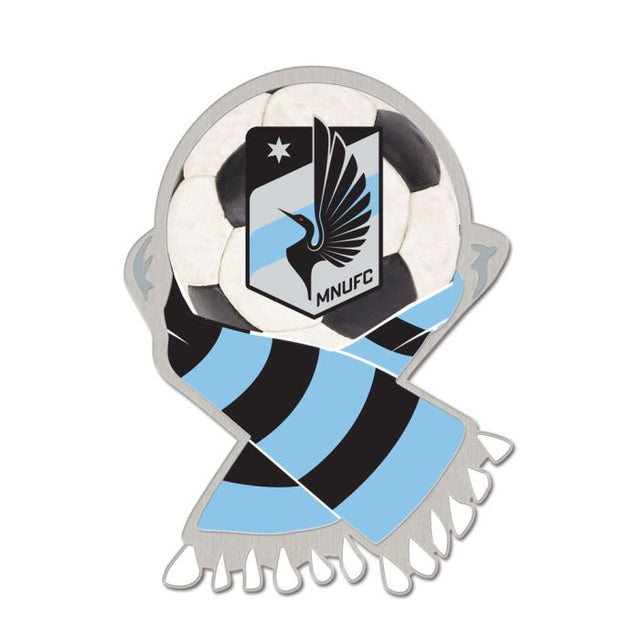 Tarjeta de joyería con pin de colección del Minnesota United FC