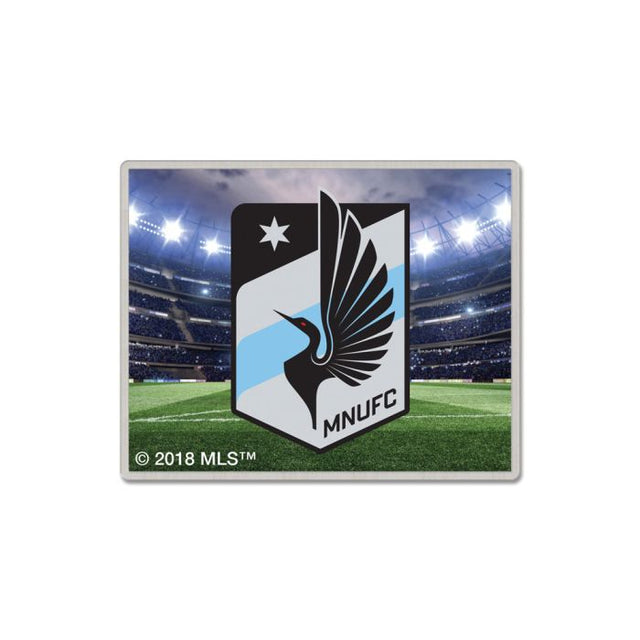 Tarjeta de joyería con pin de colección del Minnesota United FC