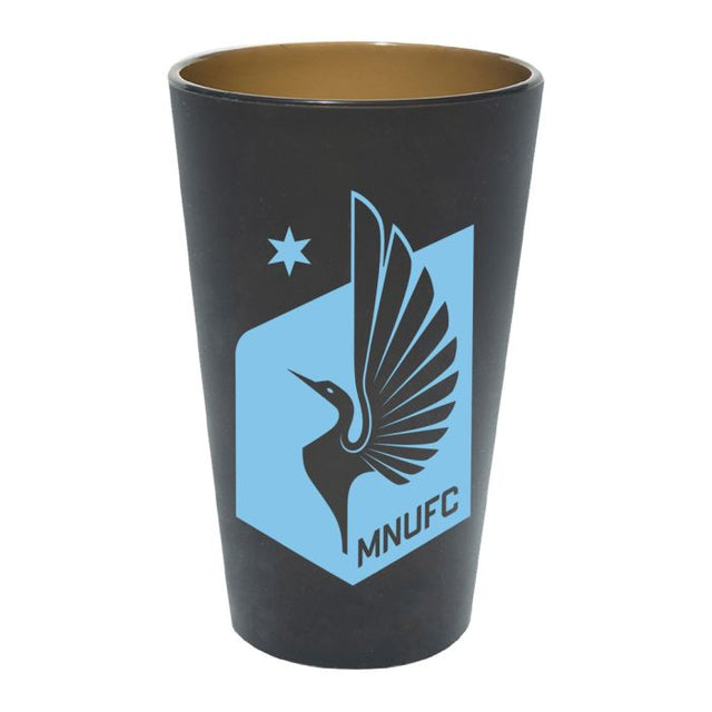 Vaso de pinta de silicona de 16 oz de Minnesota United FC