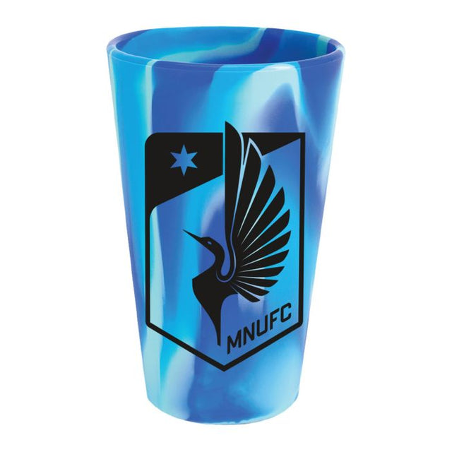 Vaso de pinta de silicona de 16 oz de Minnesota United FC Fashion