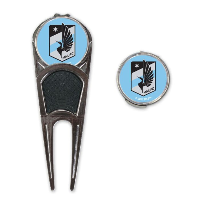 Combo de herramienta/marcador de golf/clip en forma de H de Minnesota United FC*