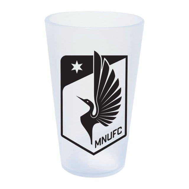 Vaso de pinta de silicona de 16 oz con forma de carámbano del Minnesota United FC