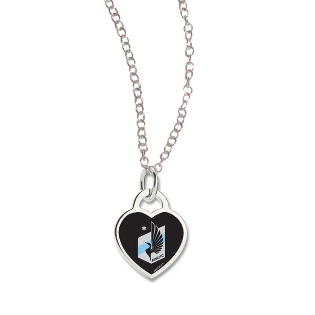 Collar Minnesota United FC con corazón 3D