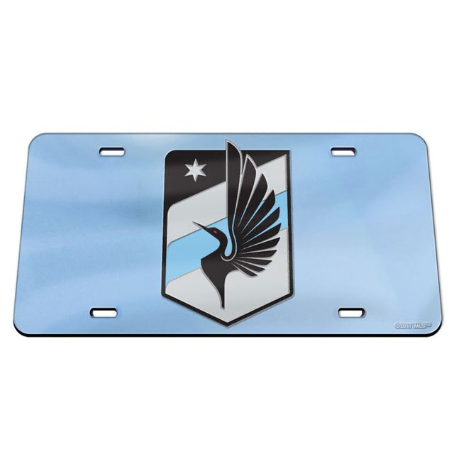 Placa de matrícula especial de acrílico del Minnesota United FC