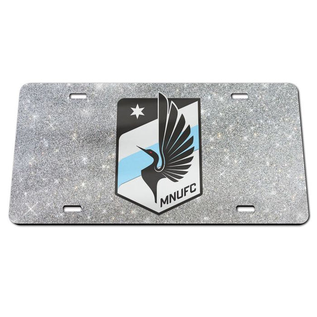 Placa de matrícula especial de acrílico del Minnesota United FC