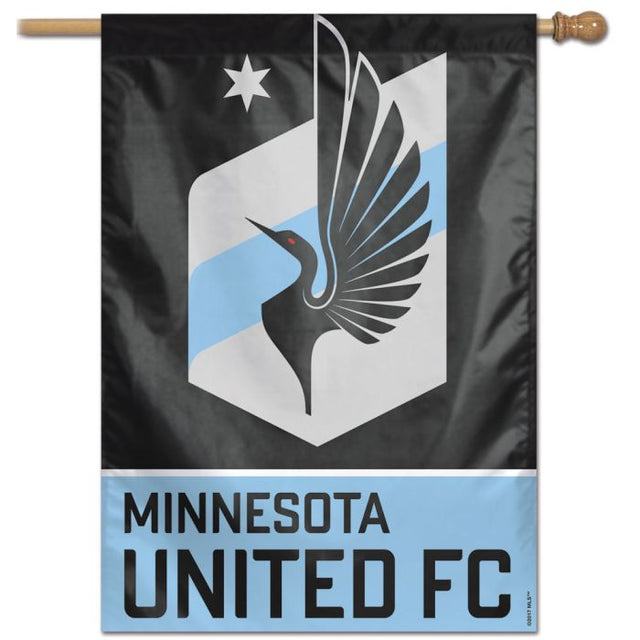 Bandera vertical del Minnesota United FC de 28" x 40"