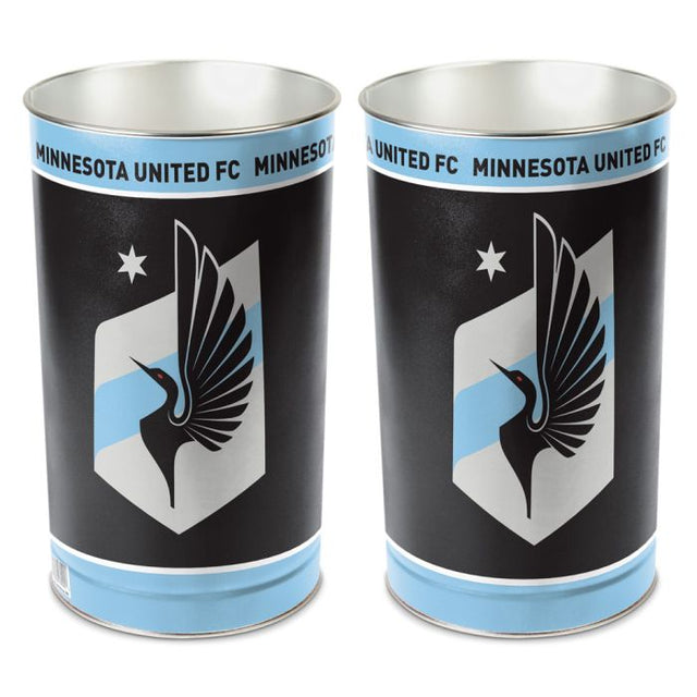 Papelera cónica de Minnesota United FC de 15" de alto