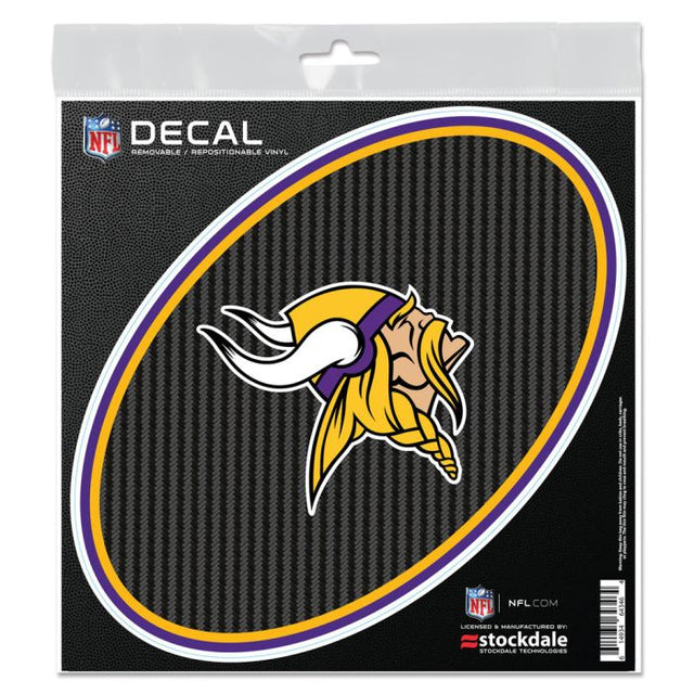 Minnesota Vikings CARBON All Surface Decal 6" x 6"