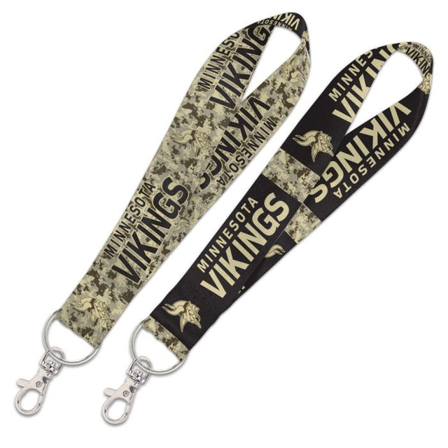 Minnesota Vikings DIGI CAMO Lanyard Key Strap 1"