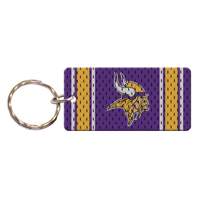 Minnesota Vikings JERSEY Keychain Rectangle