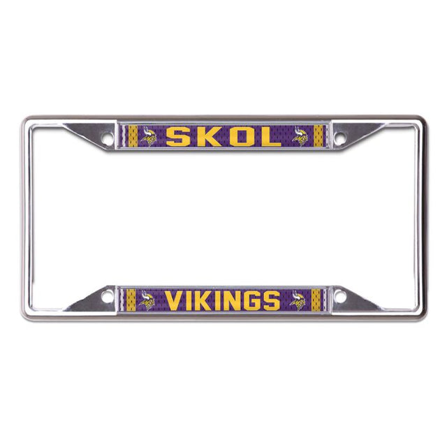 Minnesota Vikings JERSEY Lic Plt Frame S/S Printed