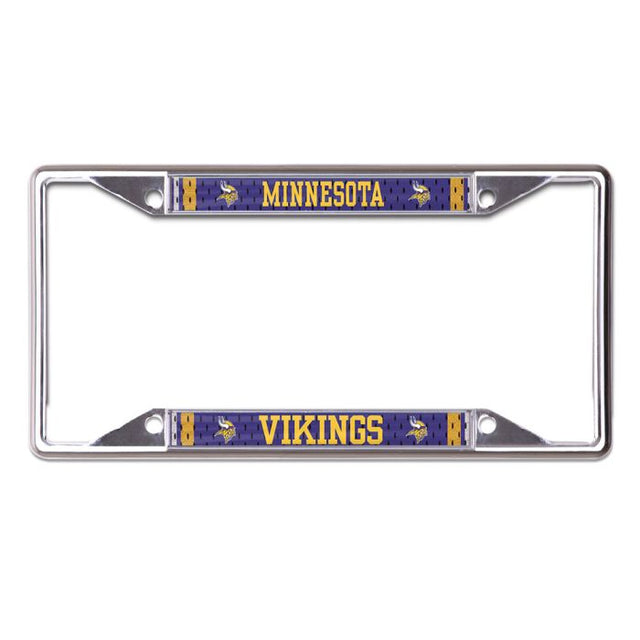 Minnesota Vikings JERSEY Lic Plt Frame S/S Printed