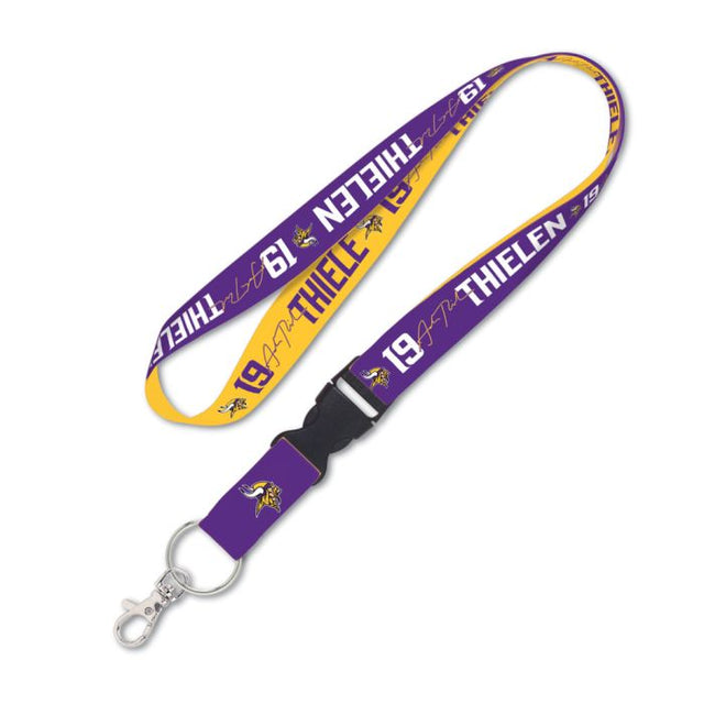 Minnesota Vikings Lanyard w/detachable buckle 1" Adam Thielen