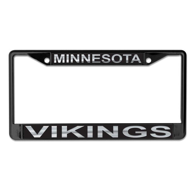 Minnesota Vikings Lic Plt Frame S/L Printed