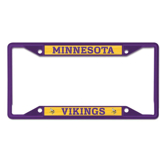 Minnesota Vikings Lic Plt Frame S/S