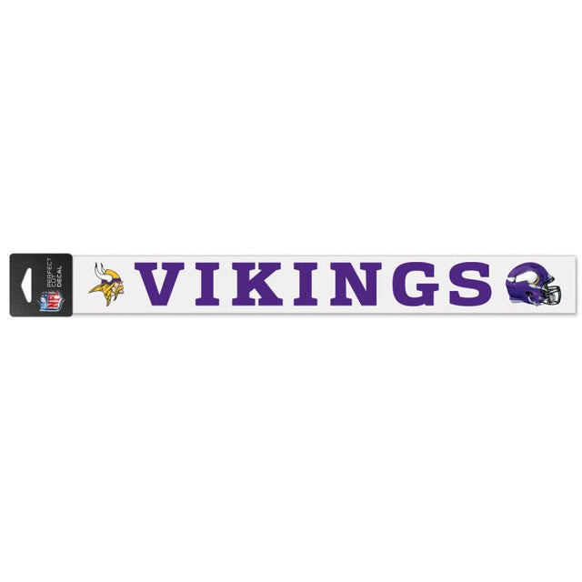 Minnesota Vikings Perfect Cut Decals 2" x 17"