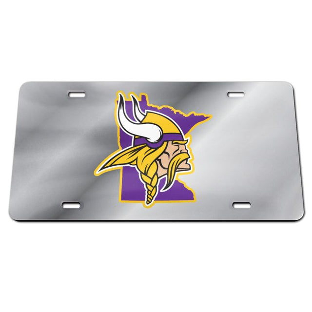 Matrícula de acrílico especial STATE de Minnesota Vikings