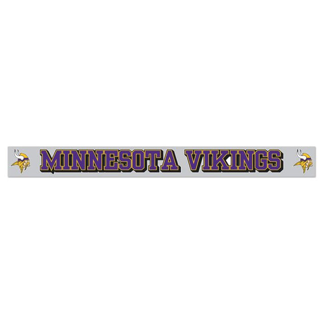 Minnesota Vikings Window Decals 2" x 19"