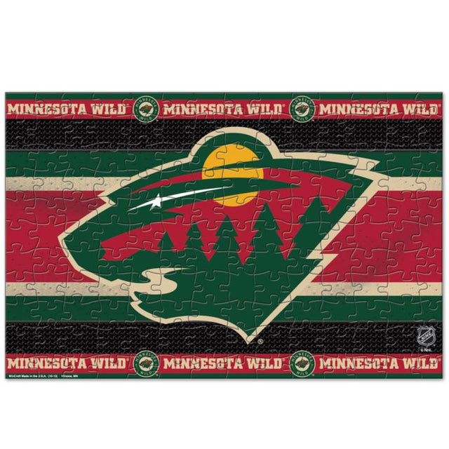 Rompecabezas de 150 piezas Minnesota Wild en caja