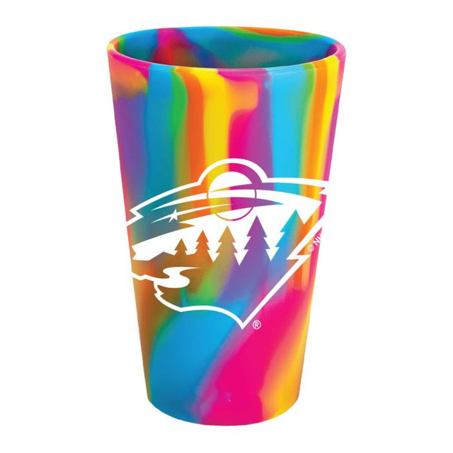 Minnesota Wild 16 oz Silicone Pint Glass