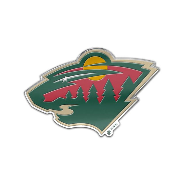 Insignia de Minnesota Wild Auto con color