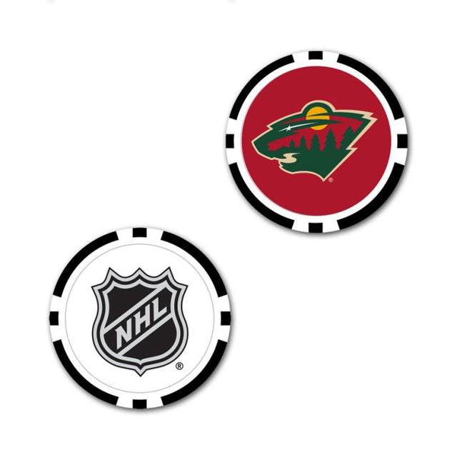 Minnesota Wild Ball Marker - Oversized indiv.