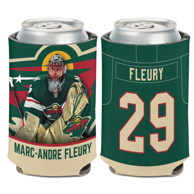 Minnesota Wild Can Cooler 12 oz. Marc-Andre Fleury