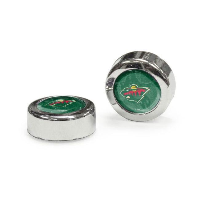 Minnesota Wild Domed Screw Caps