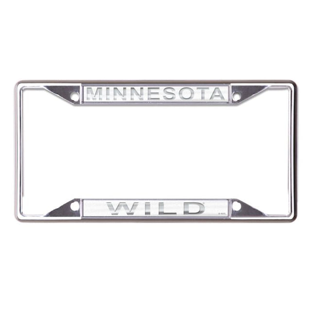 Minnesota Wild FROST Lic Plt Frame S/S Printed