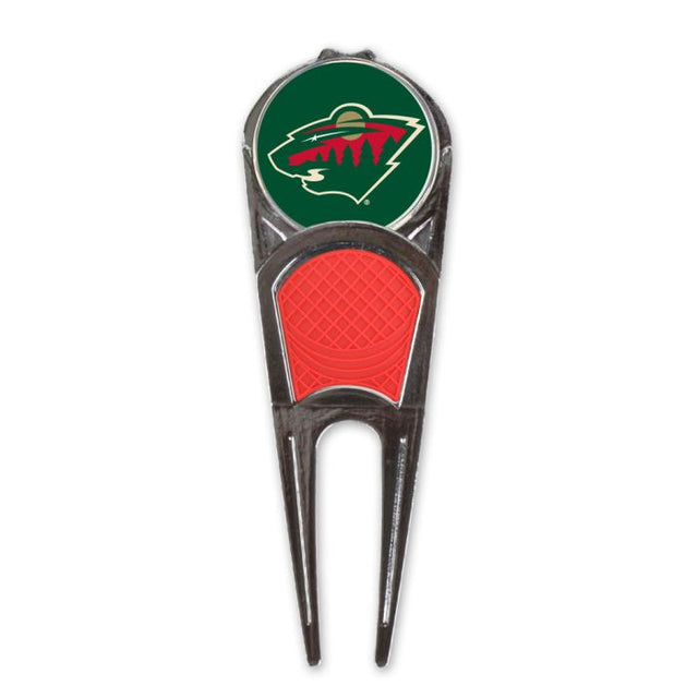 Herramienta para reparar marcas de pelotas de golf de Minnesota Wild*