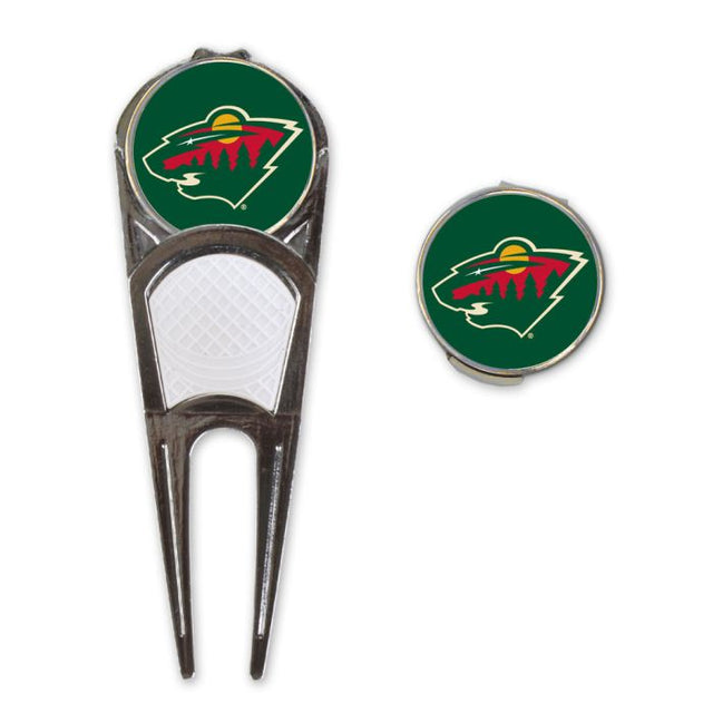 Minnesota Wild Golf Mark/Tool/H Clip Combo*