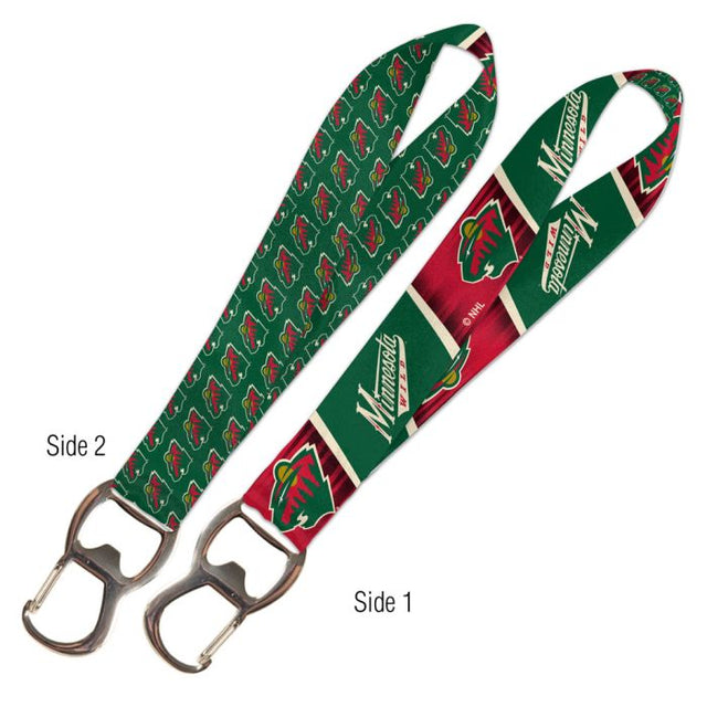 Minnesota Wild Keystrap Bottle Opener