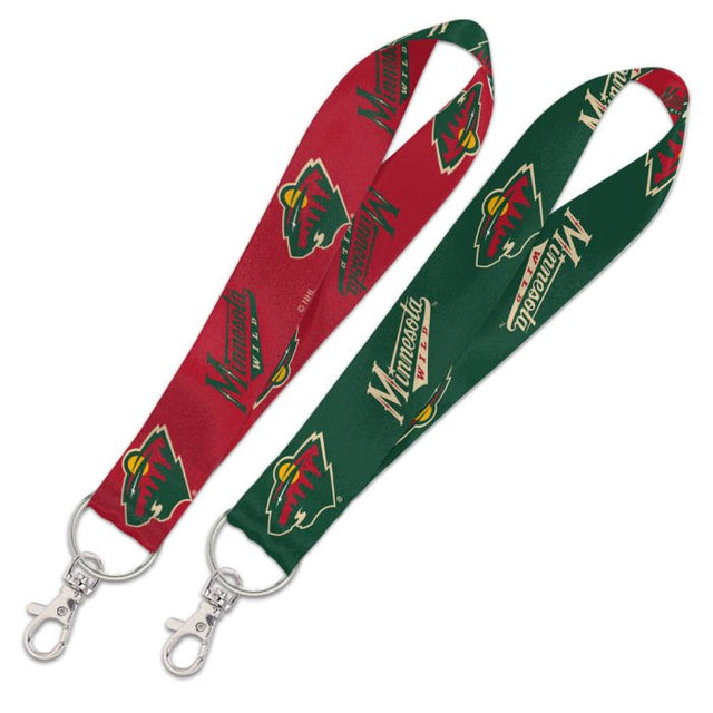 Minnesota Wild Lanyard Key Strap 1"