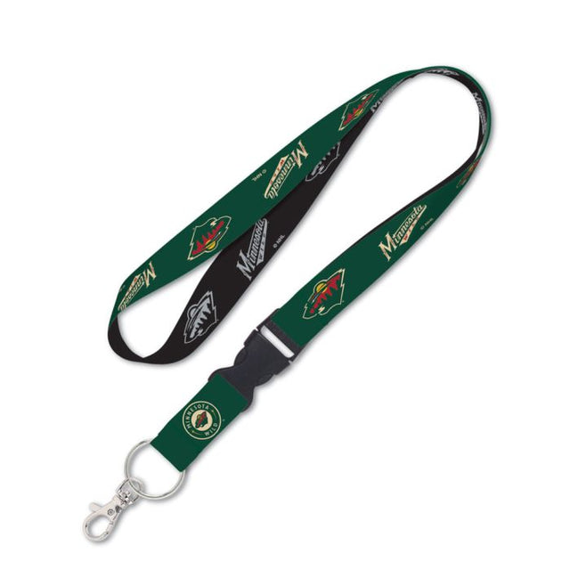 Minnesota Wild Lanyard w/detachable buckle 1"