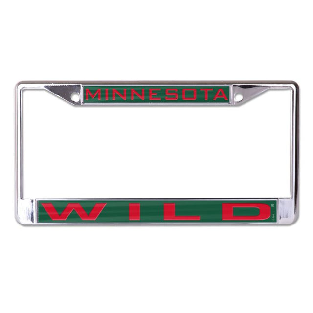 Minnesota Wild Lic Plt Frame S/L Printed